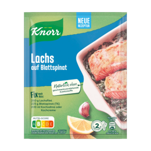 Knorr Fix Lachs auf Blattspinat 28g