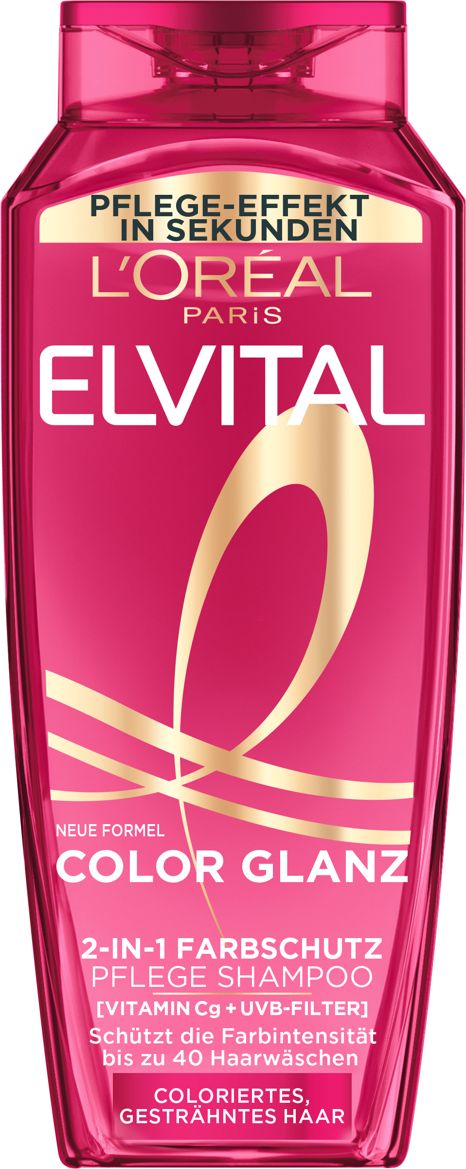 Elvital Color Glanz 2in1 Farbschutz Pflege Shampoo&Spülung 300ml