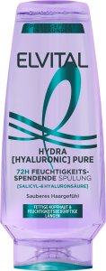 Elvital Hydra Hyaluronic Pure 72H Feuchtigkeitsspendende Spülung 250ml
