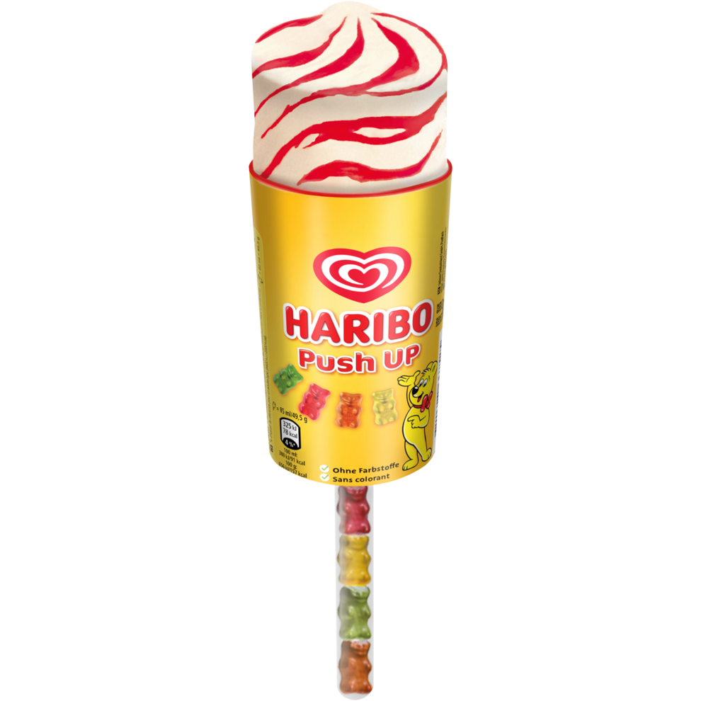 Langnese Push Up Haribo 85ml