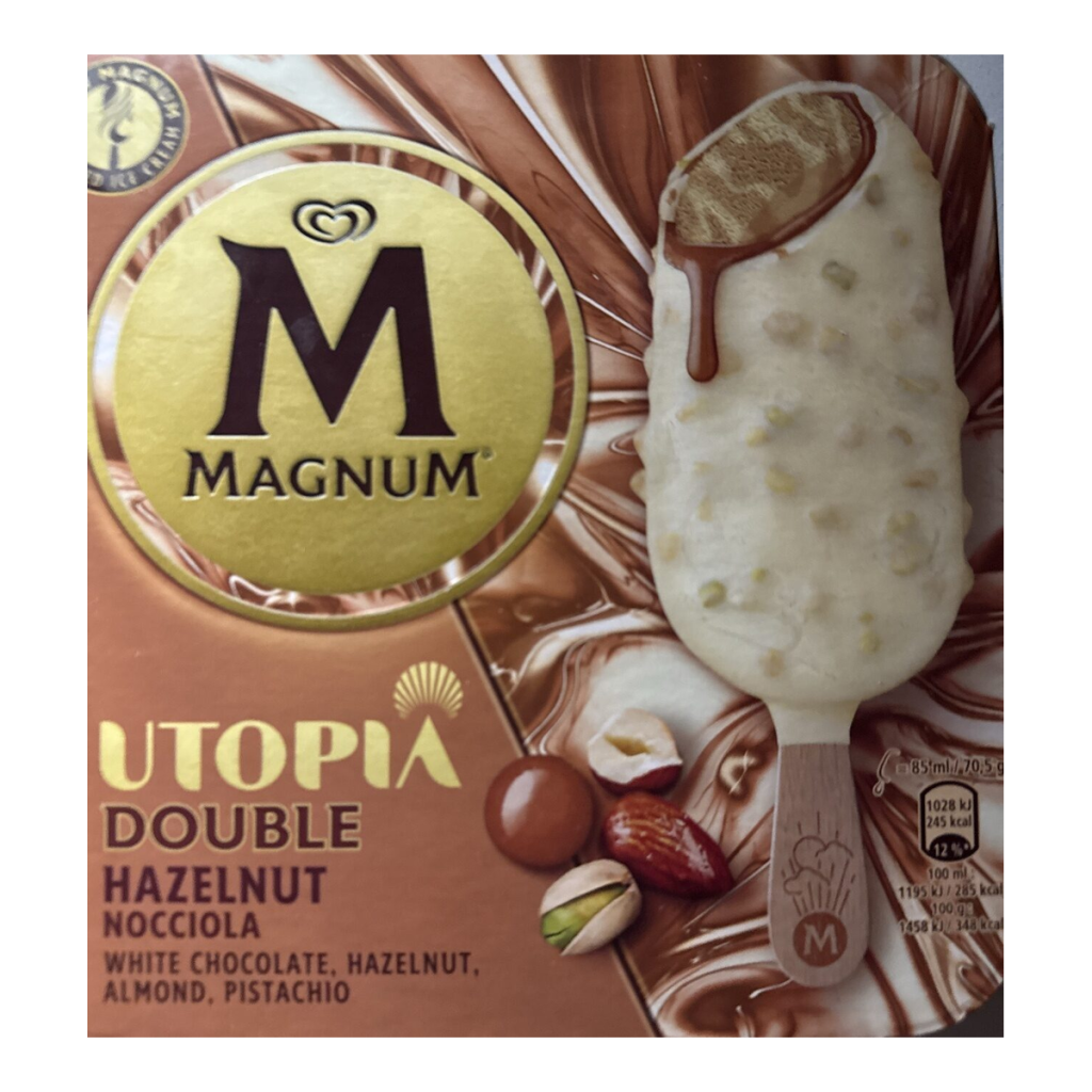 Langnese Магнум двойной фундук 3ST 255ml