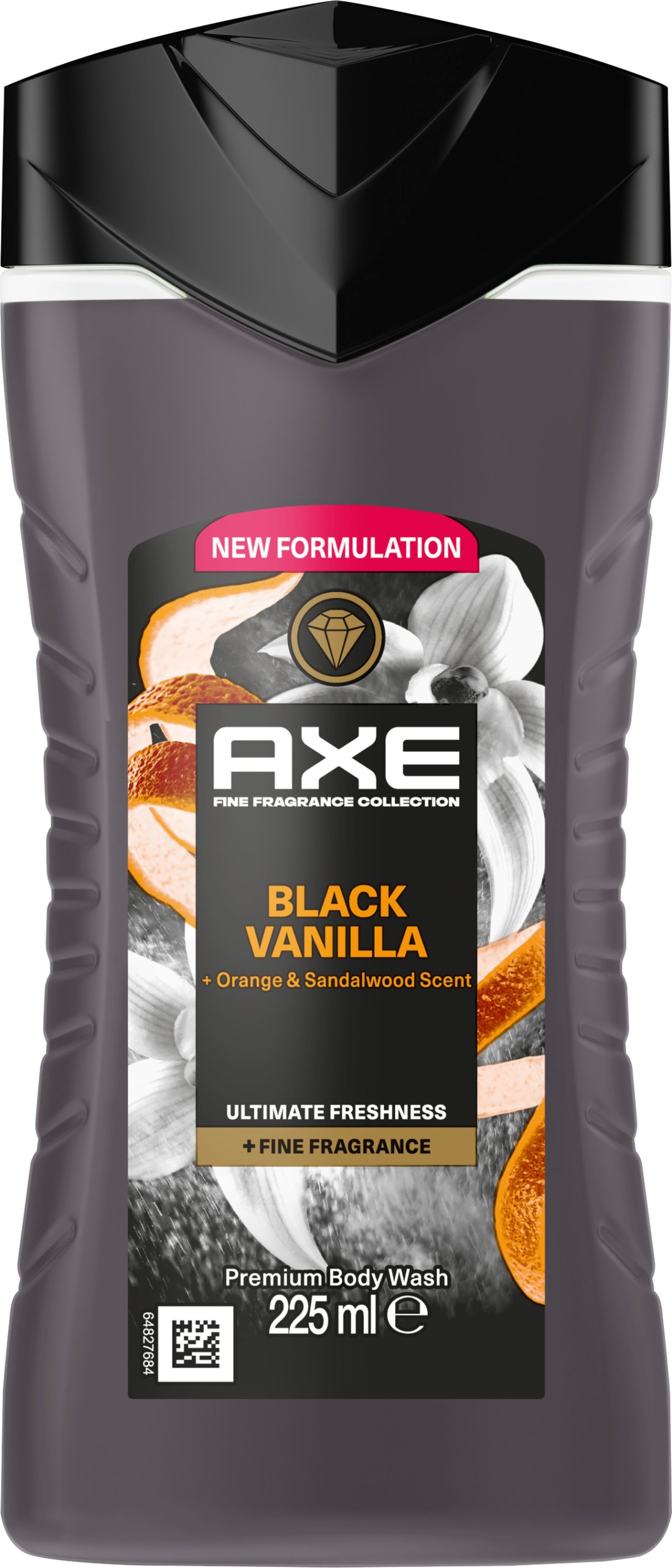 Axe Duschgel Fine Fragrance Black Vanilla 225ml