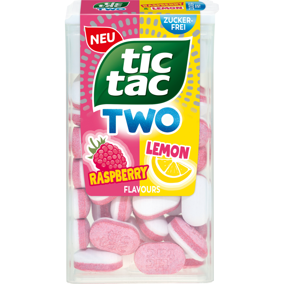 Tic Tac Two Raspberry Lemon 38ST 38,5g