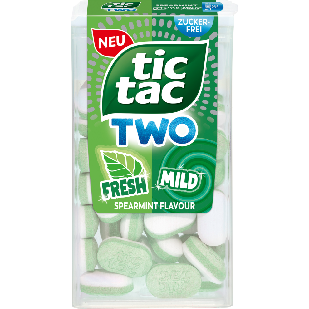 Tic Tac Two Spearmint Fresh&Mild 38ST 38,5g
