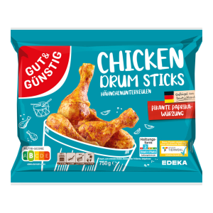 GUT&GÜNSTIG Chicken Drumsticks Paprika 750g VLOG QS ITW
