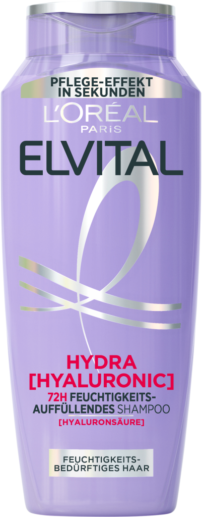 Elvital Hydra Hyaluronic 72H Feuchtigkeits-Auffüllendes Shampoo 300ml