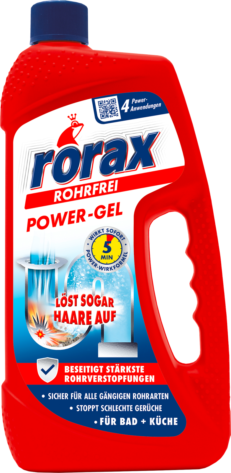 Rorax Power-Gel Rohrfrei 1l