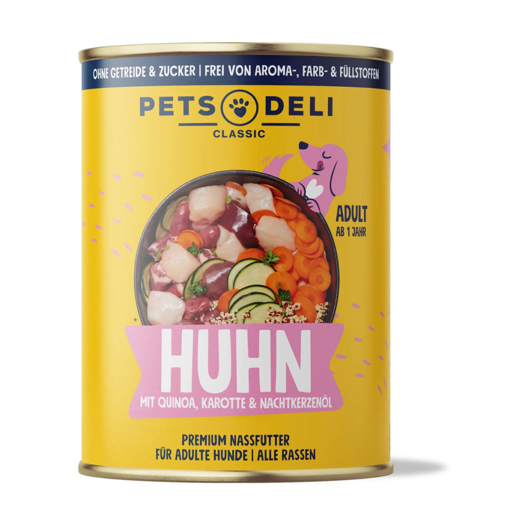 Pets Deli Nassfutter Huhn mit Quinoa 400g