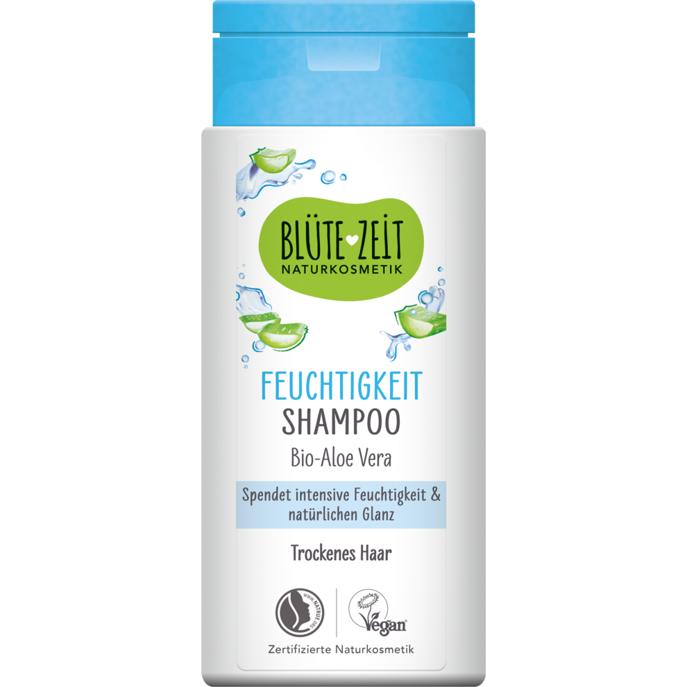 BLÜTEZEIT Shampoo Feuchtigkeit mit Bio Aloe Vera&Bio Traube 200ml