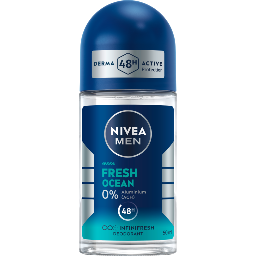 Nivea Men Fresh Ocean Deodorant Roll-On 50ml