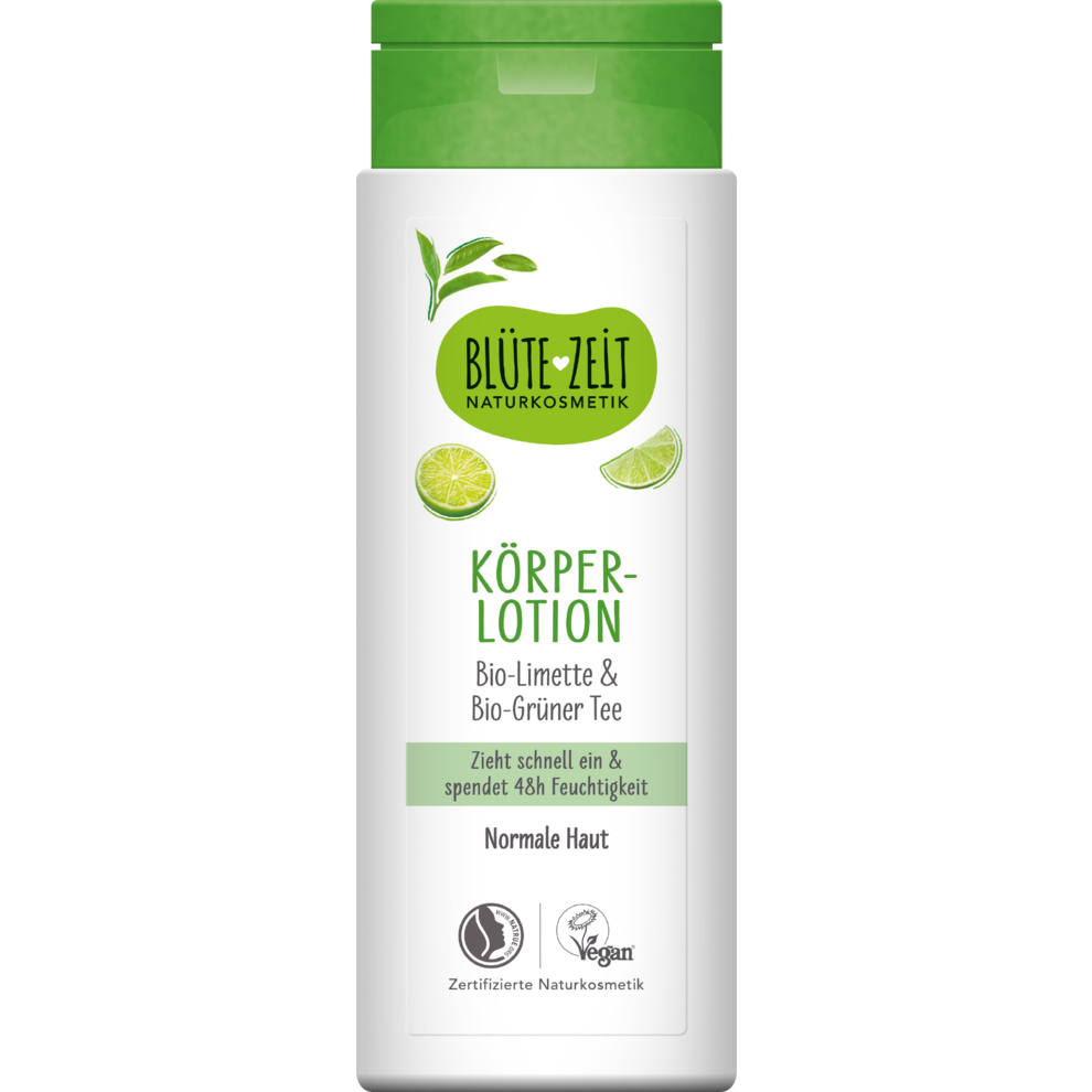 BLÜTEZEIT Körperlotion mit Bio Limette&Bio Grüner Tee 250ml