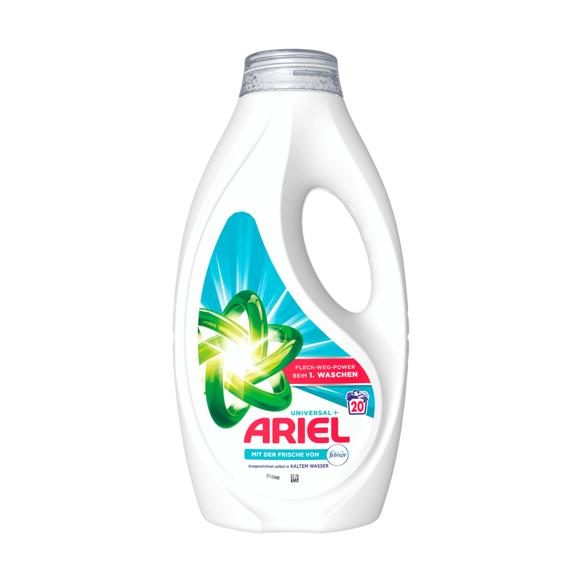 Ariel Vollwaschmittel Flüssig Febreze 20WL 0,9l