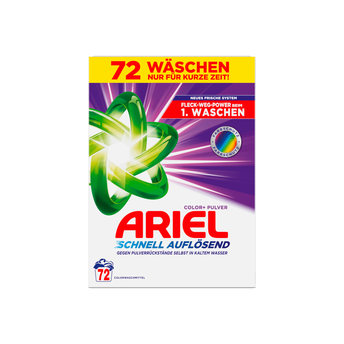Ariel Порошок для цветного белья порошок для окрашенных волос 72WL 3,96kg