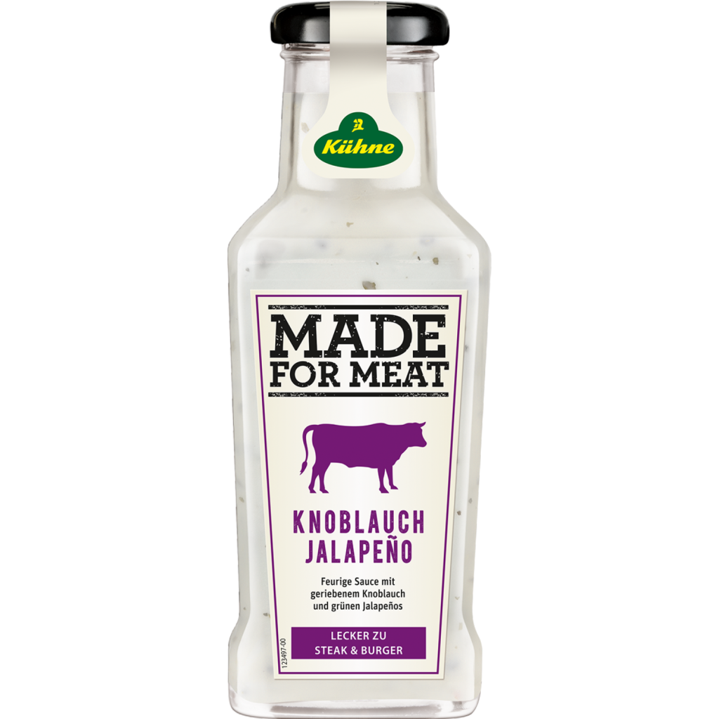 Kühne Made for Meat Knoblauch Jalapeno 235ml