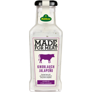 Kühne Made for Meat Knoblauch Jalapeno 235ml