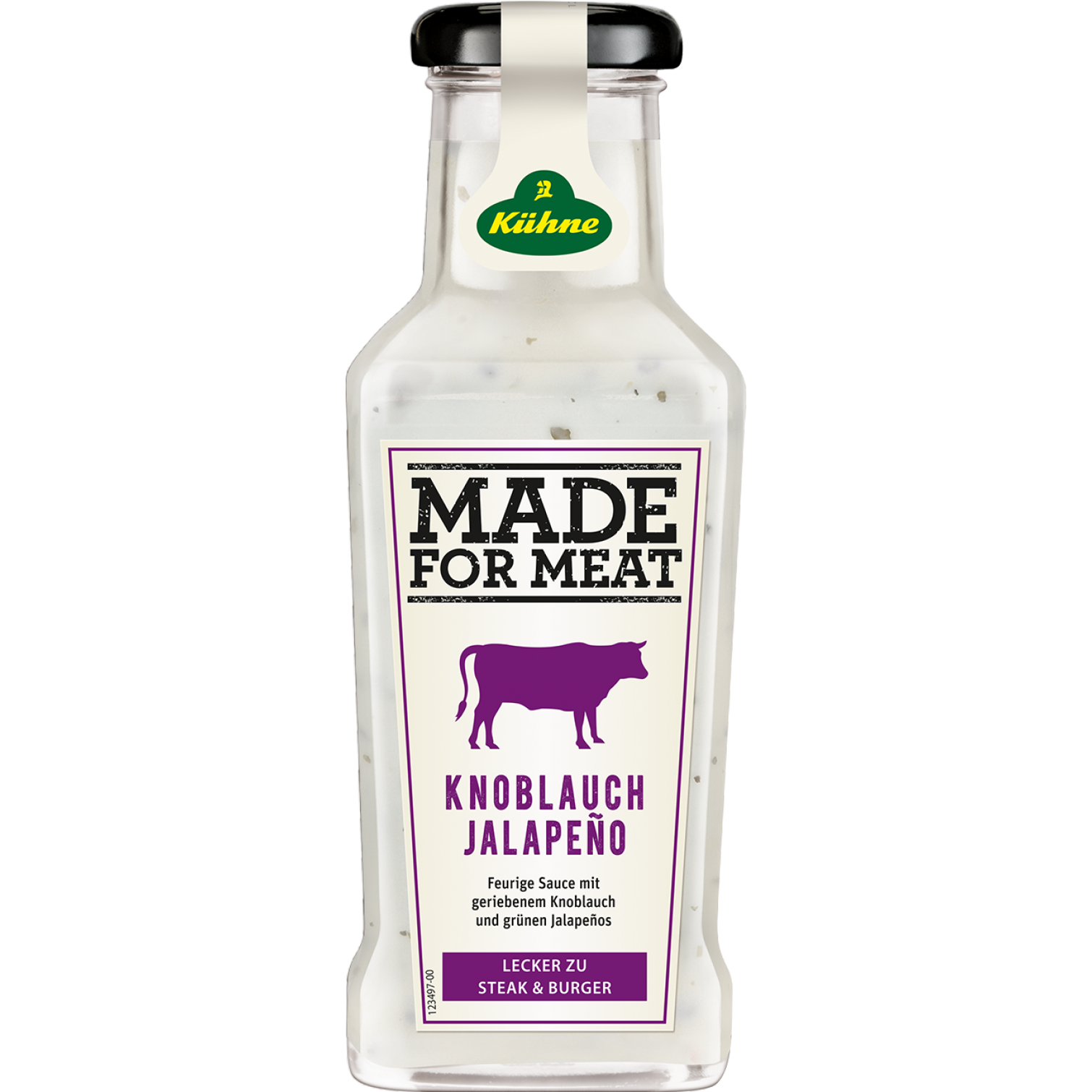 Kühne Made for Meat Knoblauch Jalapeno 235ml