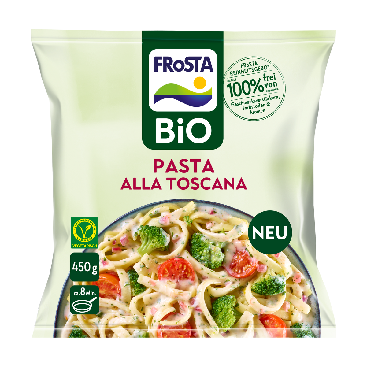 Bio Frosta Pasta alla Toscana 450g