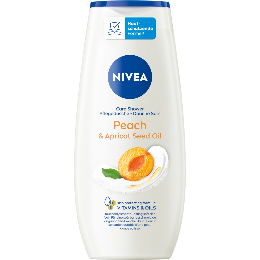 Nivea Pflegedusche Peach & Apricot Seed Oil 250ml