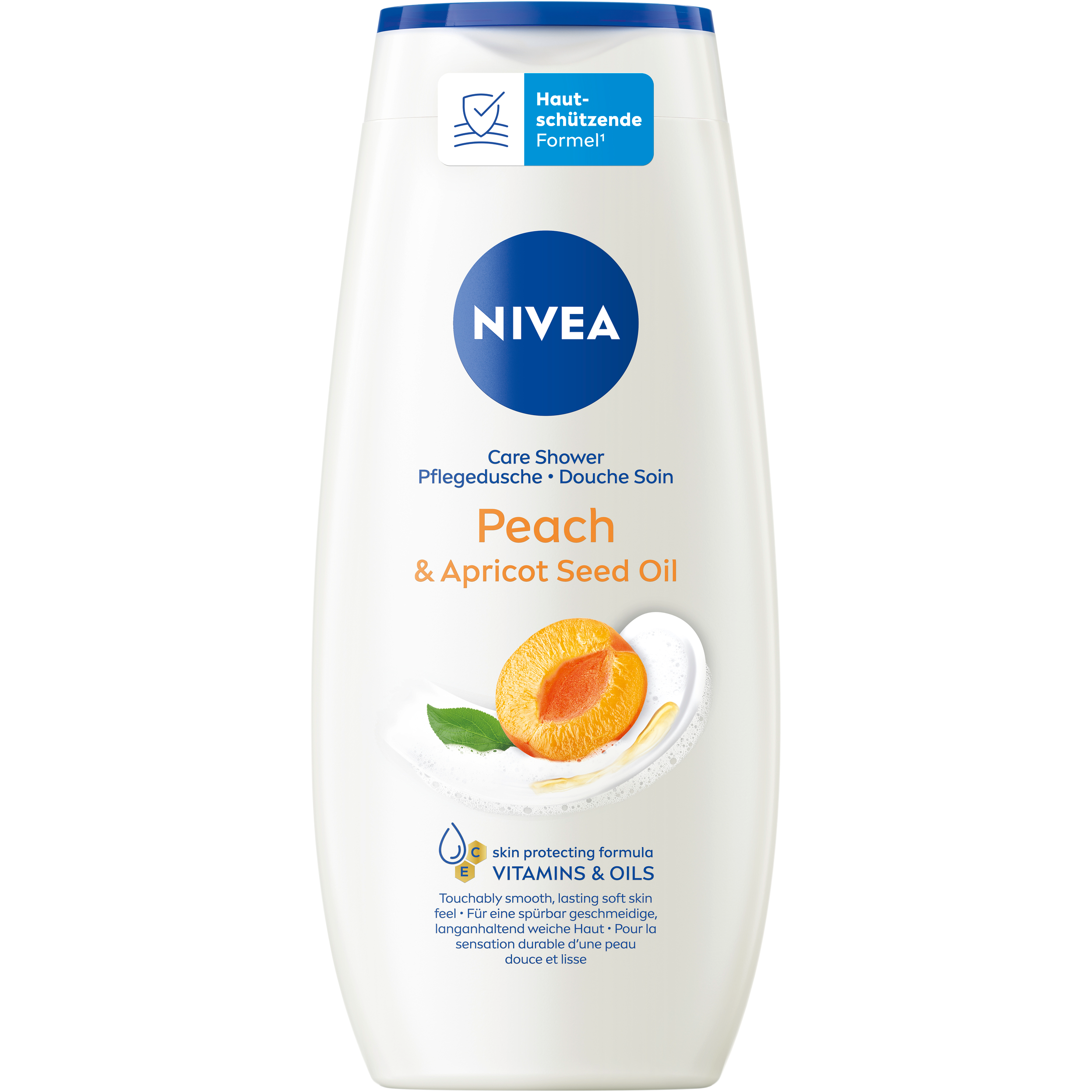 Nivea Pflegedusche Peach & Apricot Seed Oil 250ml
