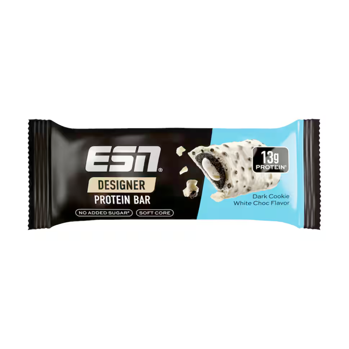 ESN Designer Bar Dark Cookie White Chocolate 45g