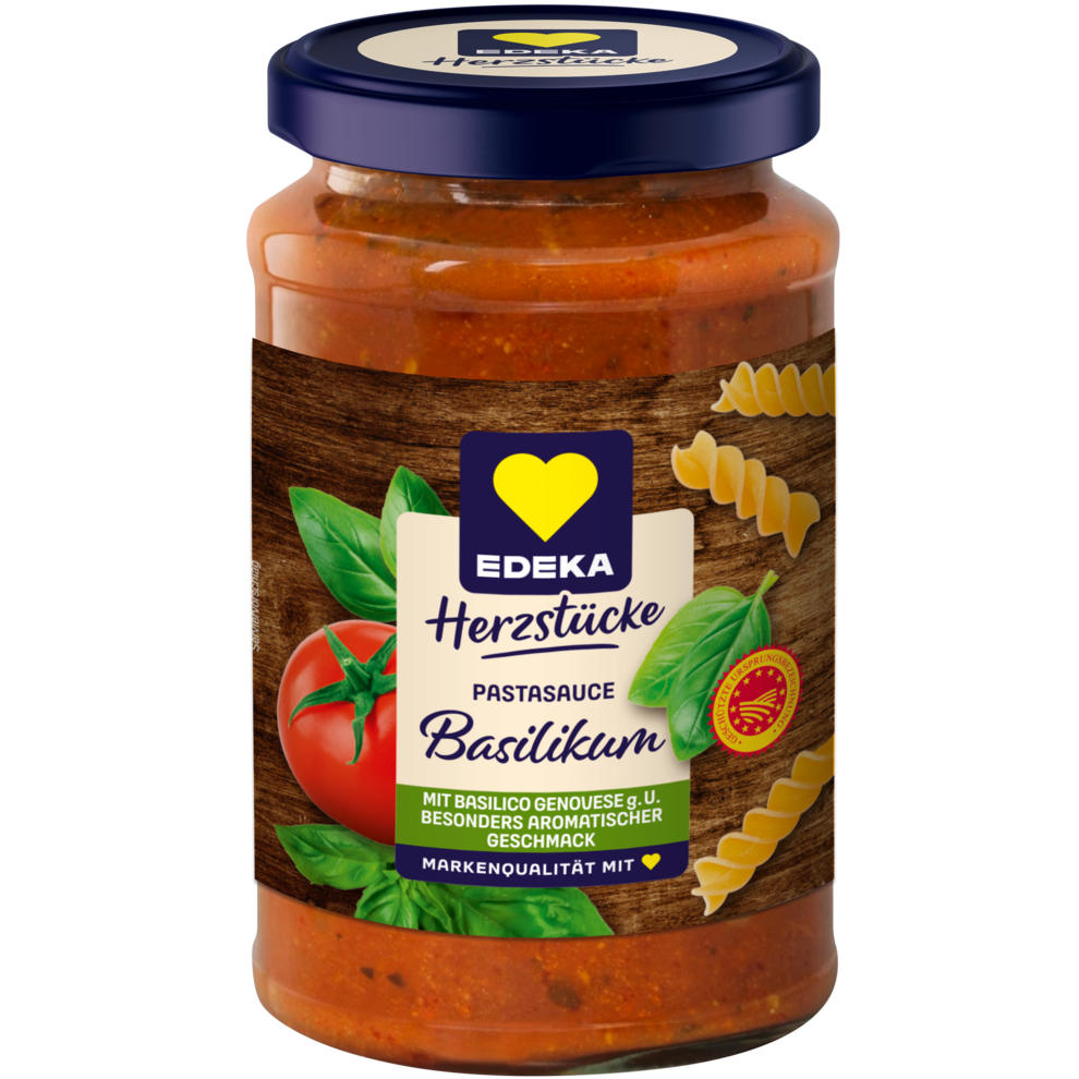 EDEKA Herzstücke томатный соус базилик 350g