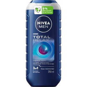 Nivea Men 3in1 Duschgel Total Relax 250ml