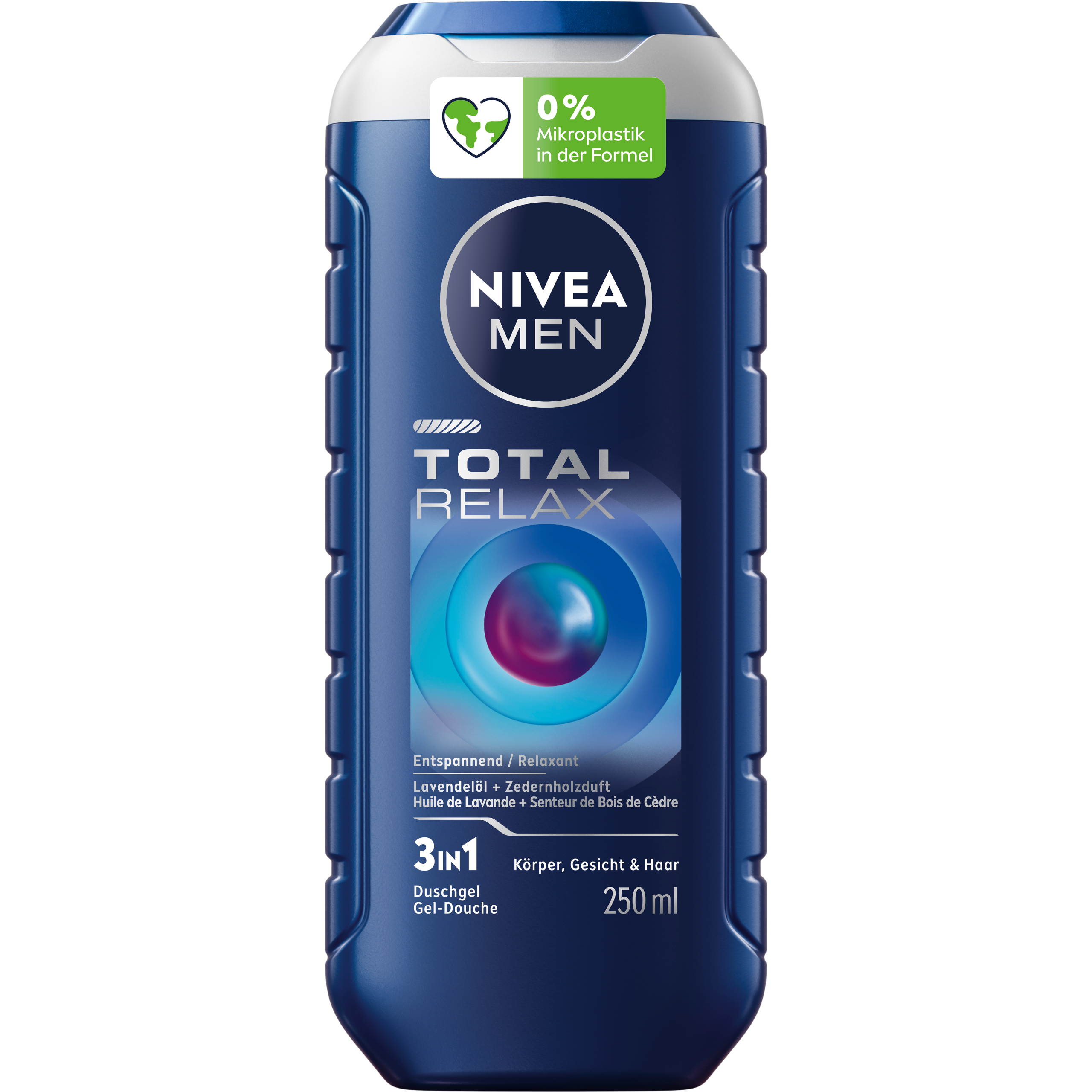 Nivea Men 3in1 Duschgel Total Relax 250ml