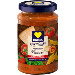 EDEKA Herzstücke Tomatensauce Napoletana mit Käse 350g