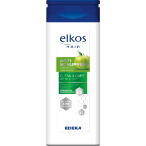 EDEKA elkos Shampoo Anti-Schuppen Clean&Care Apfel 300ml