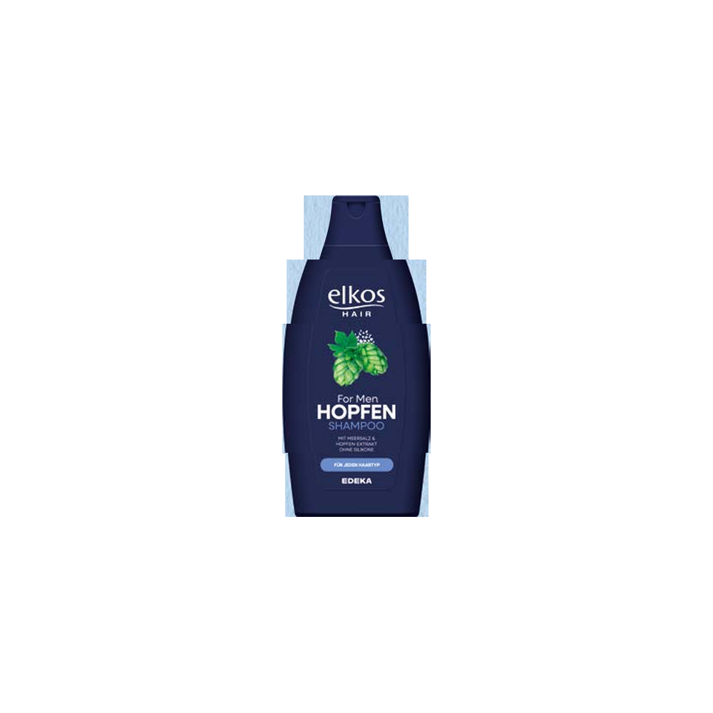 EDEKA elkos Shampoo Hopfen&Meersalz 500ml
