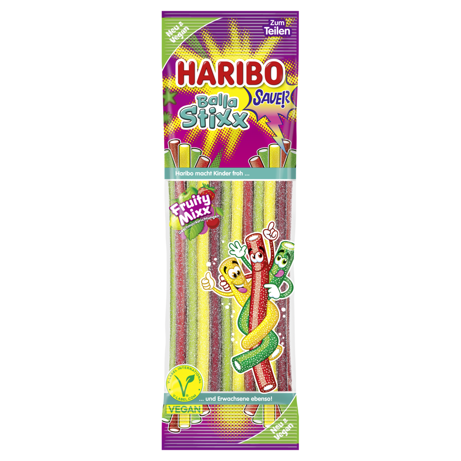 Haribo Balla Stixx Fruity Mixx 175g
