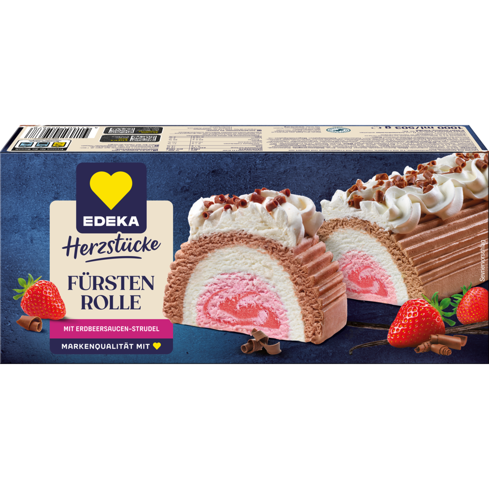 EDEKA Herzstücke Eisrolle 1000ml