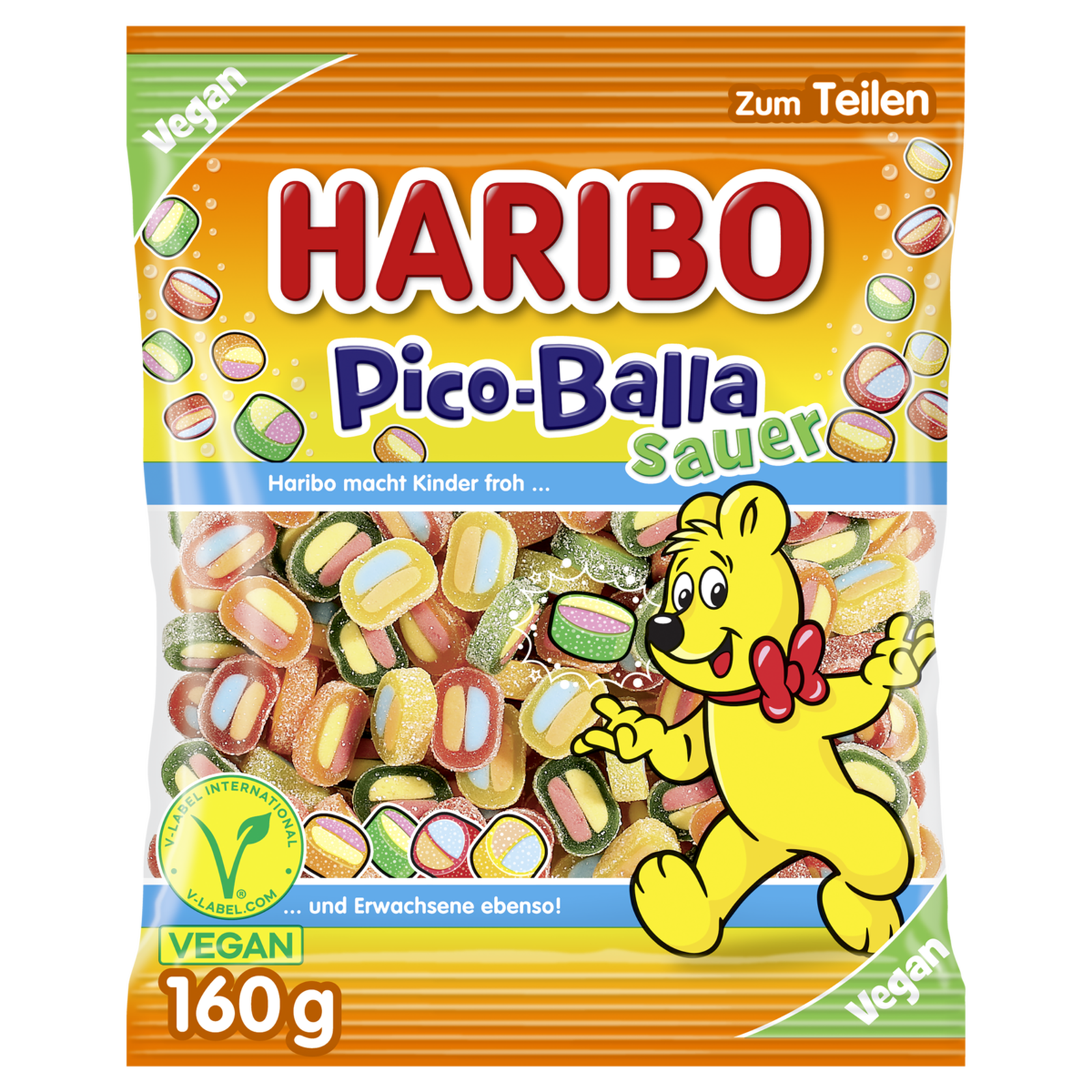 Haribo Pico-Balla Sauer 160g