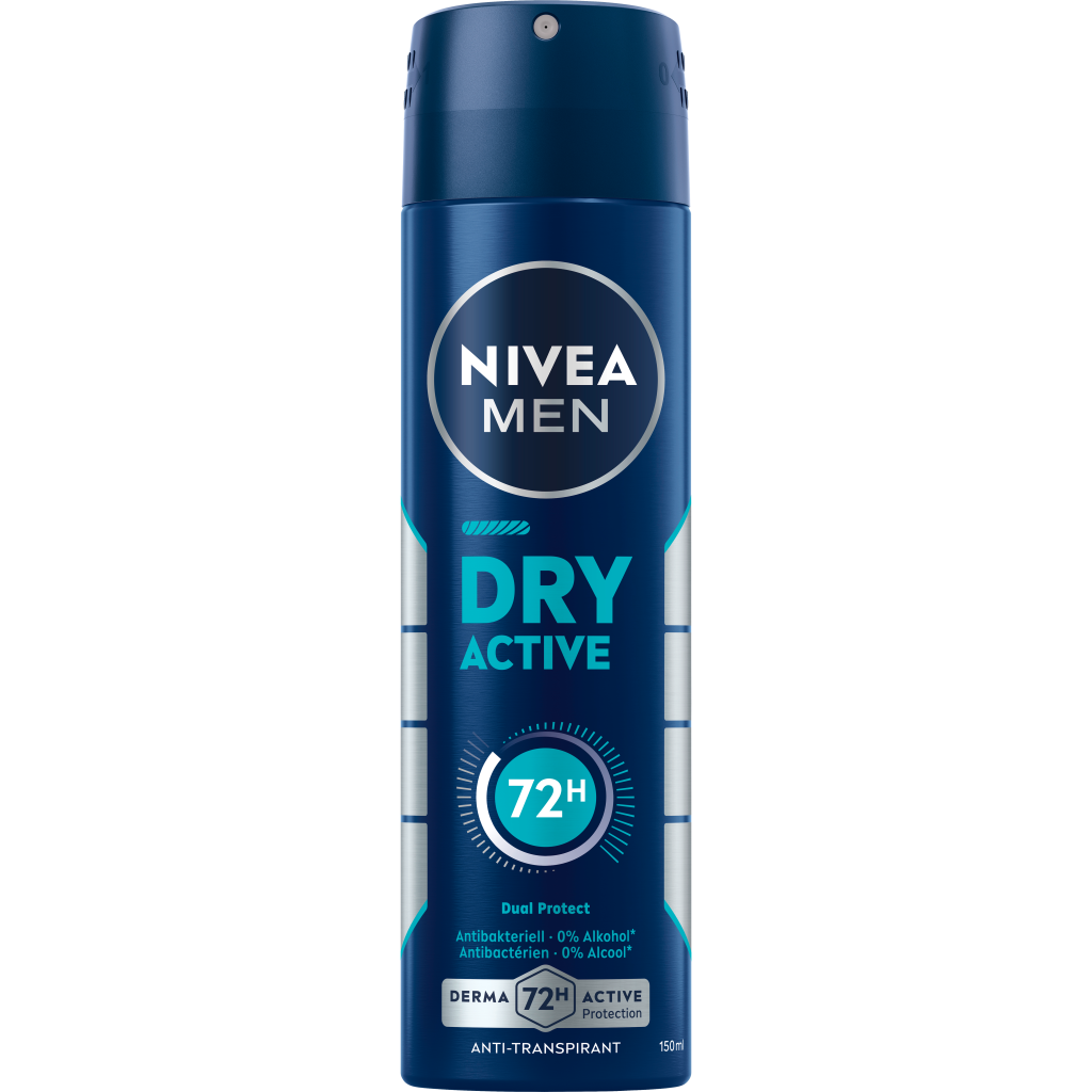 Nivea Men Dry Active Anti-Transpirant Spray 150ml