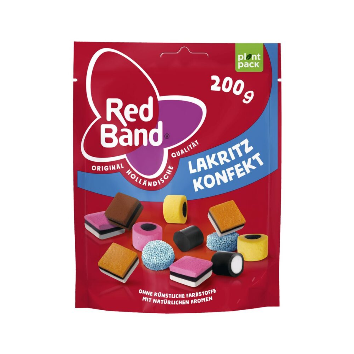 Red Band Lakritz Konfekt 200g