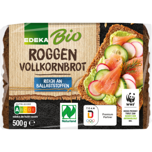 Bio EDEKA Roggenvollkornbrot 500g