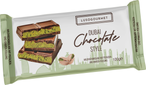 Lusogourmet Dubai Chocolate Style Pistazie 100g