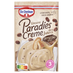 Dr.Oetker Paradies Creme des Jahres Cappuccino Style 55g
