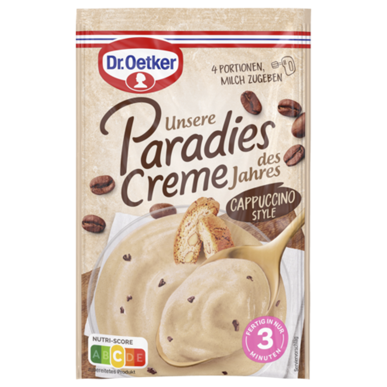 Dr.Oetker Paradies Creme des Jahres Cappuccino Style 55g