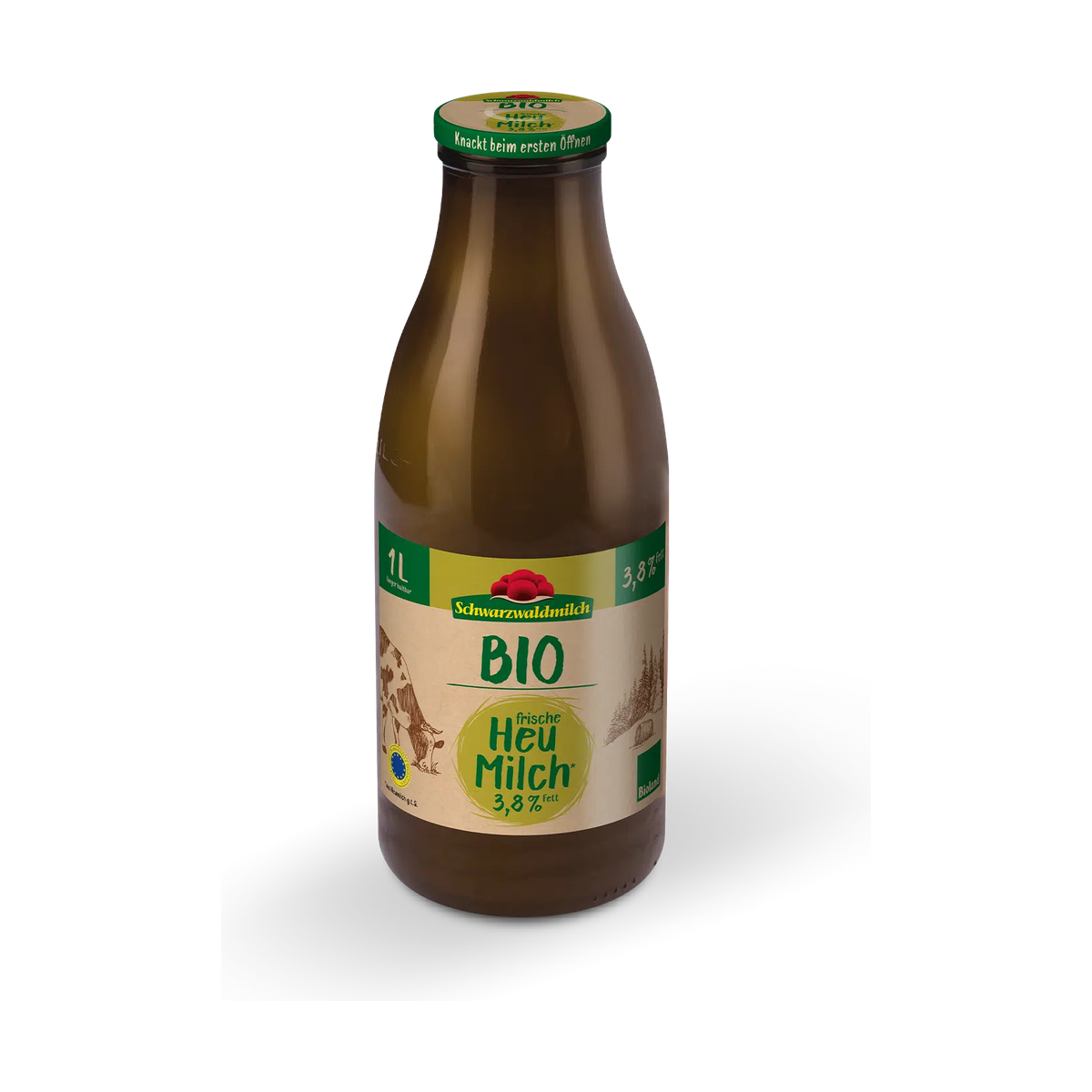 Bio Schwarzwaldmilch Heu Frischmilch 3,8% 1l MW