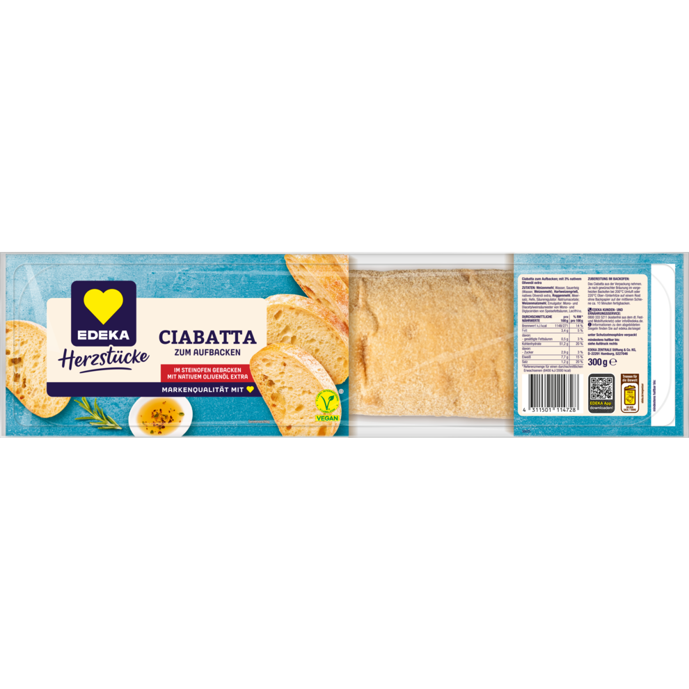 EDEKA Herzstücke Ciabatta 300g