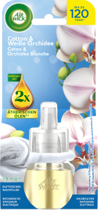 Airwick Duftstecker Cotton&Weiße Orchidee Nachfüller 19ml