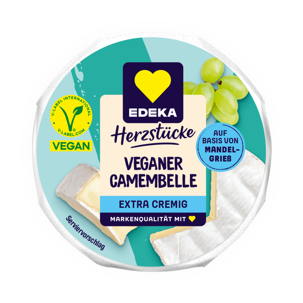 EDEKA Herzstücke vegan Veganer Camembelle 125g
