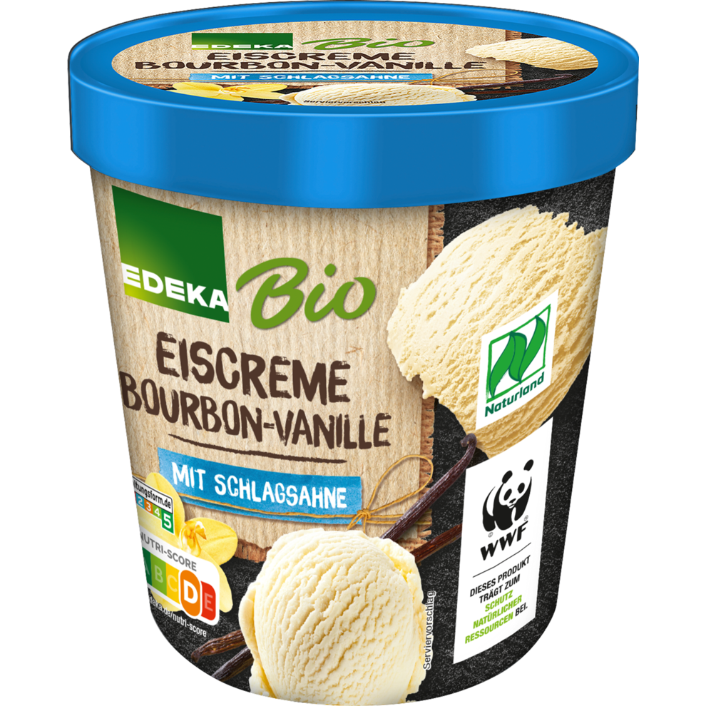 Bio EDEKA Naturland Eiscreme Vanille 500ml