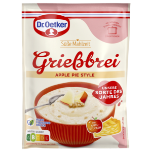 Dr.Oetker Grießbrei Sorte des Jahres Apple Pie Style 96g