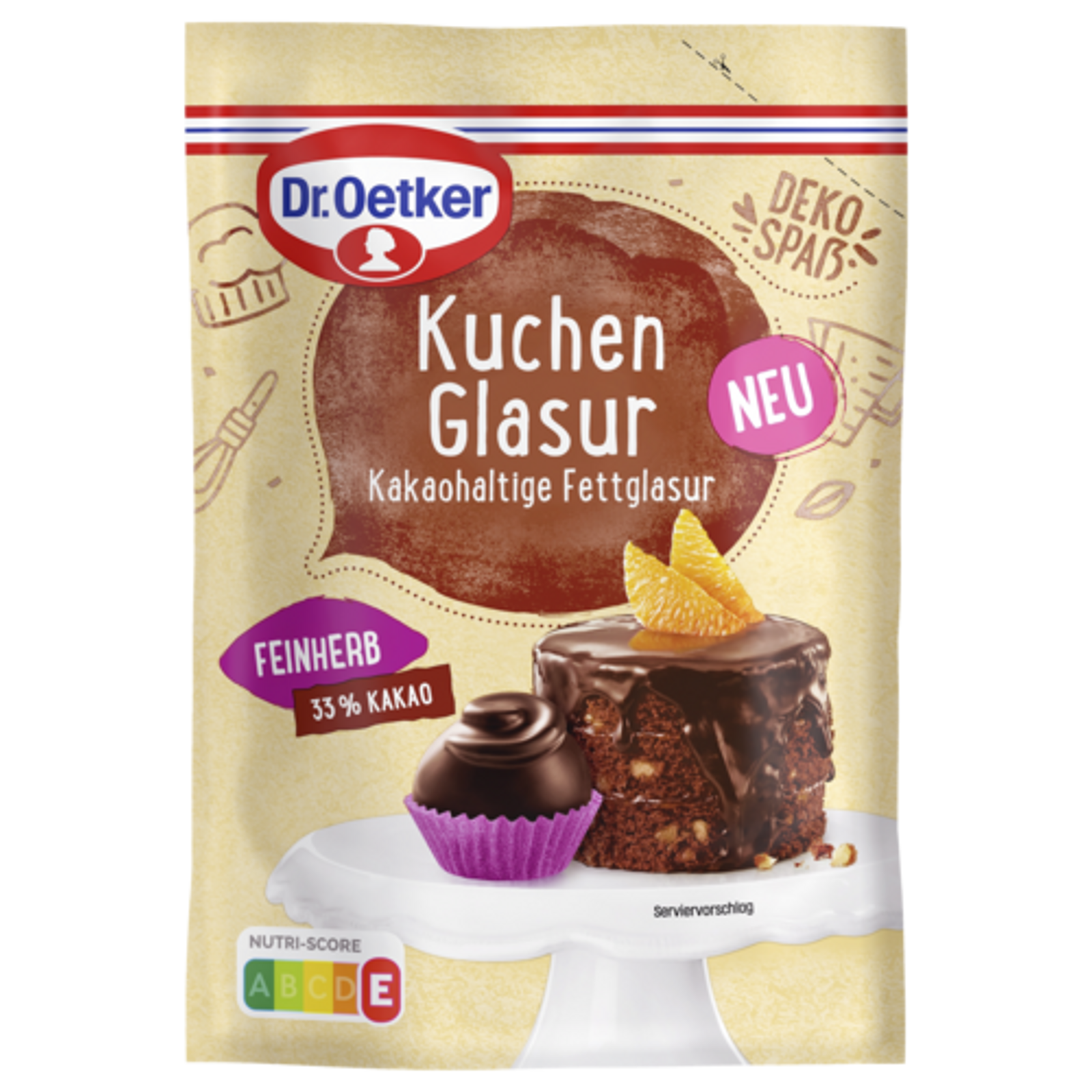 Dr.Oetker Kuchenglasur Feinherb 150g