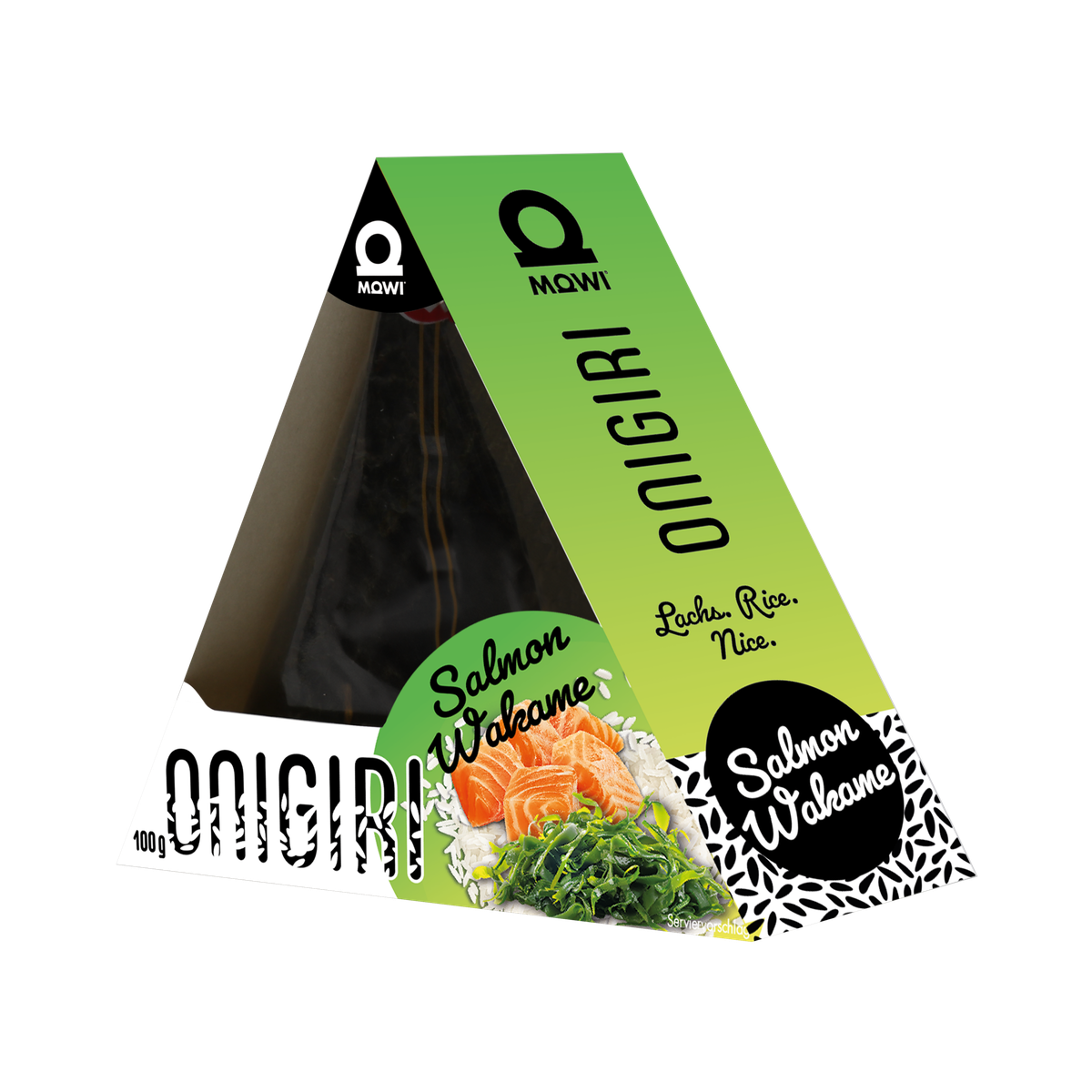 MOWI Onigiri Salmon Wakame 100g