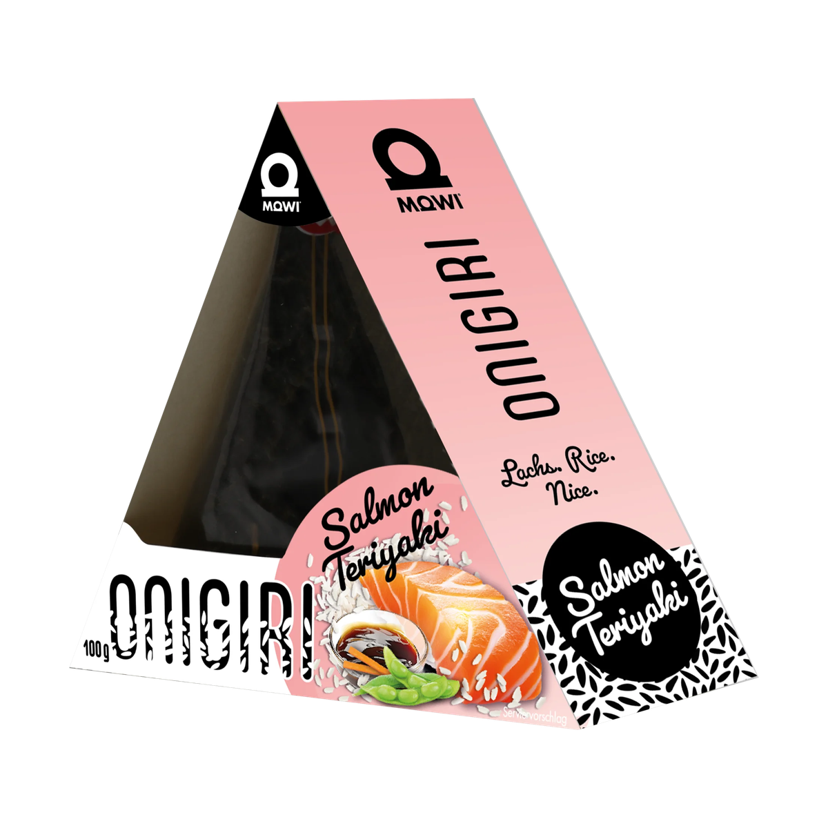 Mowi Onigiri Salmon Teriyaki 100g