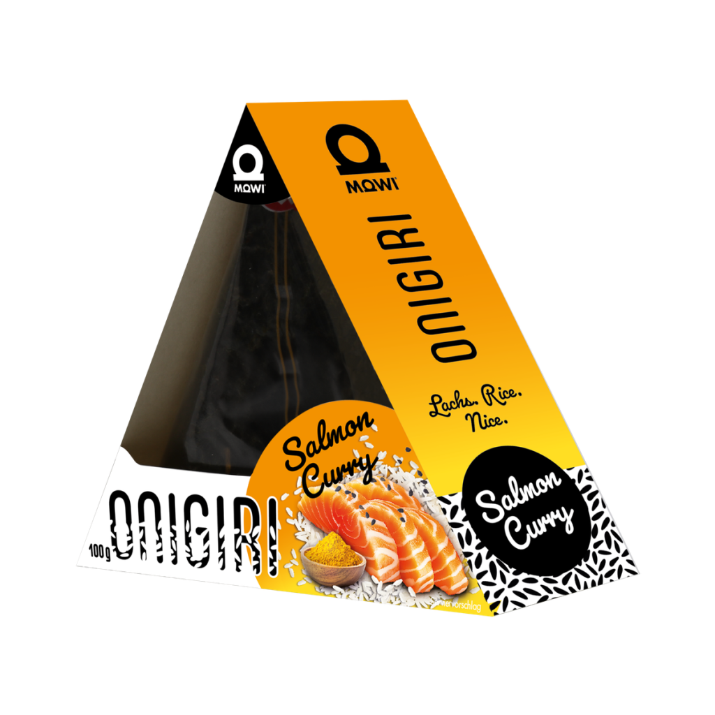 Mowi Onigiri Salmon Curry 100g