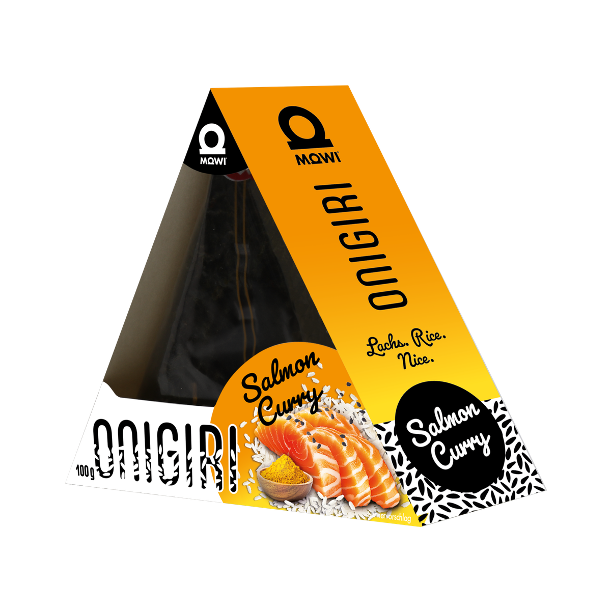 Mowi Onigiri Salmon Curry 100g